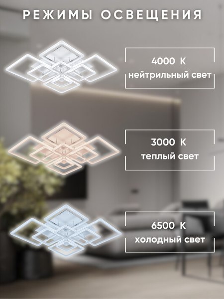 Изображение товара Люстра Aitin-Pro L8850/8 (белый)