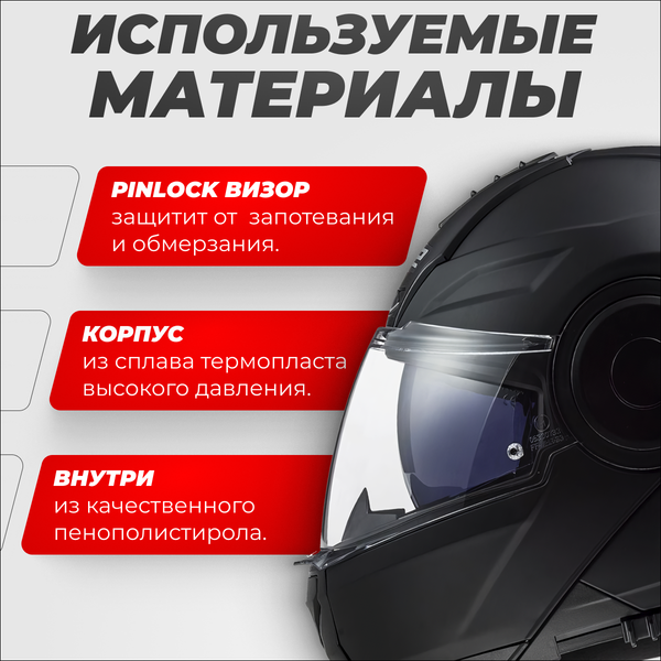 Изображение товара Мотошлем LS2 FF902 Scope II (M, черный матовый)