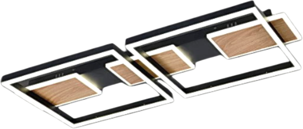 Изображение товара Люстра Aitin-Pro H9895/5 (черный/дерево)