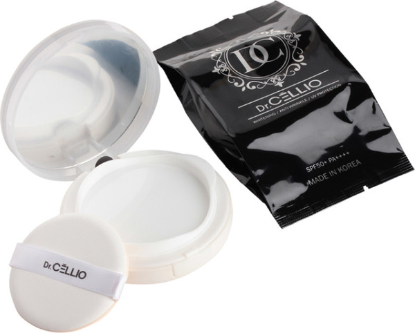 Изображение товара Кушон Dr. Cellio Whitening Sun Block Cushion тон 21