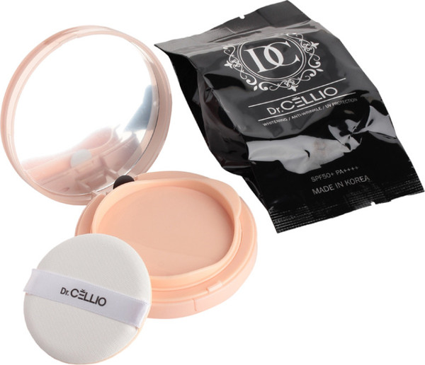 Изображение товара Кушон Dr. Cellio Moisture Sun Block Cushion тон 21