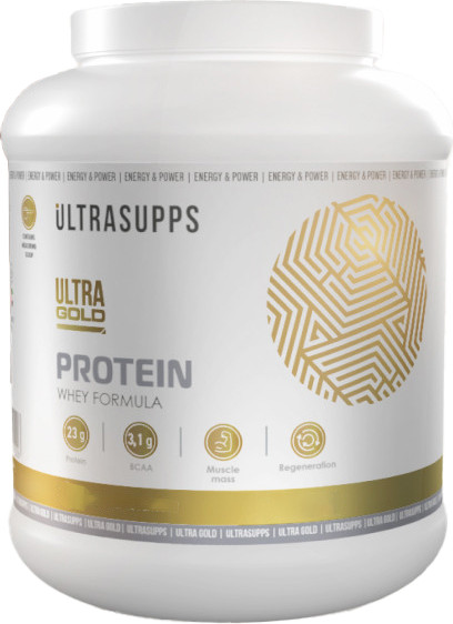 Изображение товара Протеин Ultrasupps Ультра Голд (2кг, клубника)