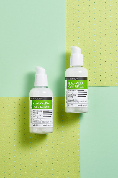 Изображение товара Сыворотка для лица Derma Factory Real Vera Pore Serum с алоэ вера для сужения пор (80мл)