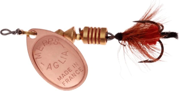 Изображение товара Блесна Mepps Aglia Mouche Copper/Red Fly №0 / 529092