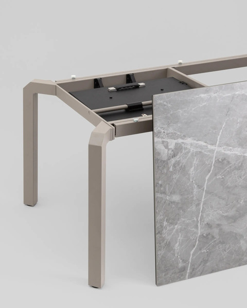 Изображение товара Обеденный стол Stool Group Varden Раскладной 180-240x90 (серый)