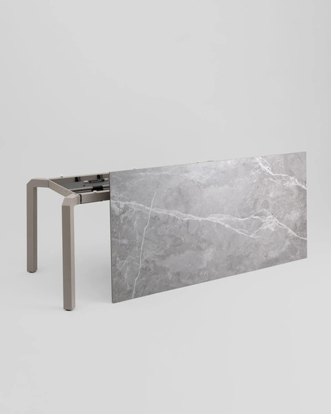Изображение товара Обеденный стол Stool Group Varden Раскладной 180-240x90 (серый)