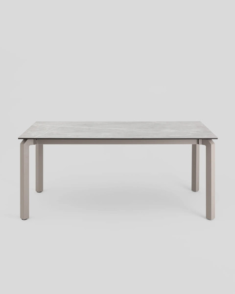 Изображение товара Обеденный стол Stool Group Varden Раскладной 180-240x90 (серый)