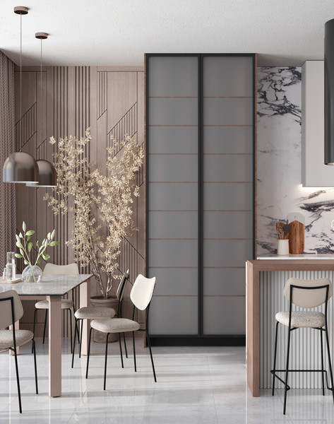 Изображение товара Обеденный стол Stool Group Varden Раскладной 180-240x90 (серый)