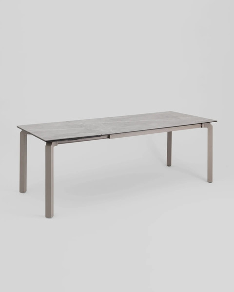 Изображение товара Обеденный стол Stool Group Varden Раскладной 160-220x90  (серый)