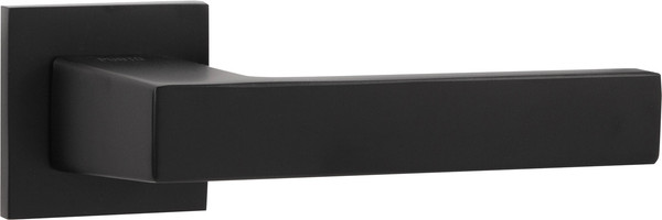 Изображение товара Ручка дверная Punto Diplomat K.ARC.Q52 BL-24 (черный)