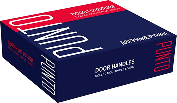 Изображение товара Ручка дверная Punto Germes K.QSL52 BL-24 (черный)