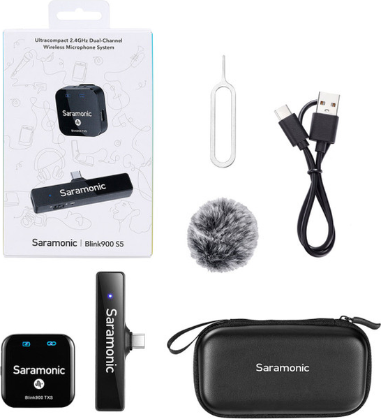 Изображение товара Радиосистема микрофонная Saramonic Blink900 S5