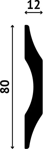 Изображение товара Молдинг Decostar PS SK-15 (80x12x2000)