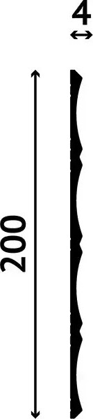 Изображение товара Панель дюрополимерная Decostar SK-P-102 (200x4x3000)