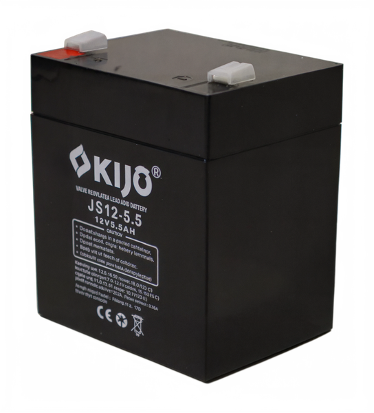 Изображение товара Аккумуляторная батарея Kijo 12V 5.5Ah F2 / JS12-5.5