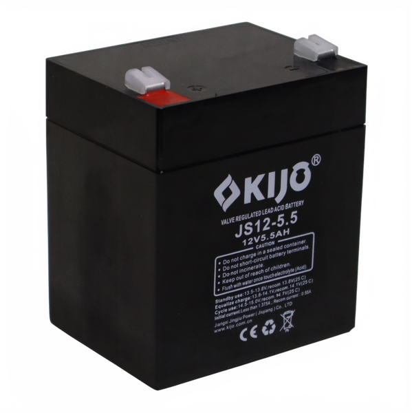 Изображение товара Аккумуляторная батарея Kijo 12V 5.5Ah F2 / JS12-5.5