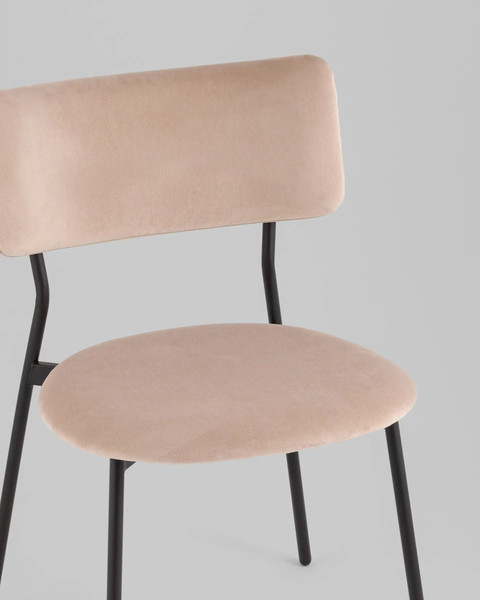 Изображение товара Стул Stool Group Амелия LV-111-St305-01 (велюр бежевый)