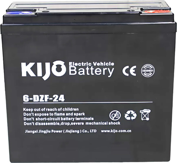 Изображение товара Аккумуляторная батарея Kijo 12V 6-DZF-24Ah M5 / 6-DZF-24