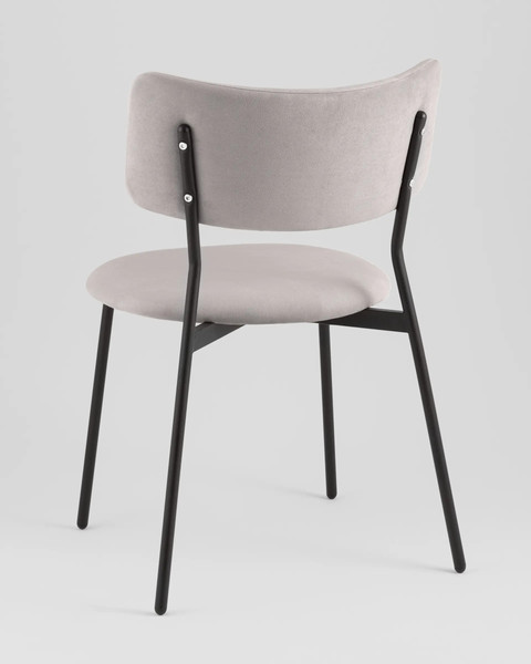 Изображение товара Стул Stool Group Амелия LV-111-St022-01 (велюр светло-серый)