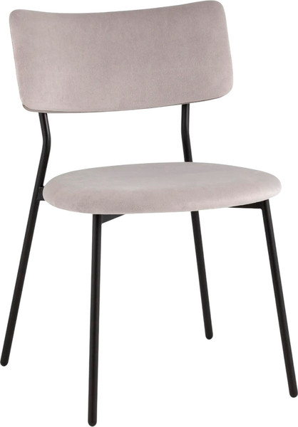 Изображение товара Стул Stool Group Амелия LV-111-St022-01 (велюр светло-серый)