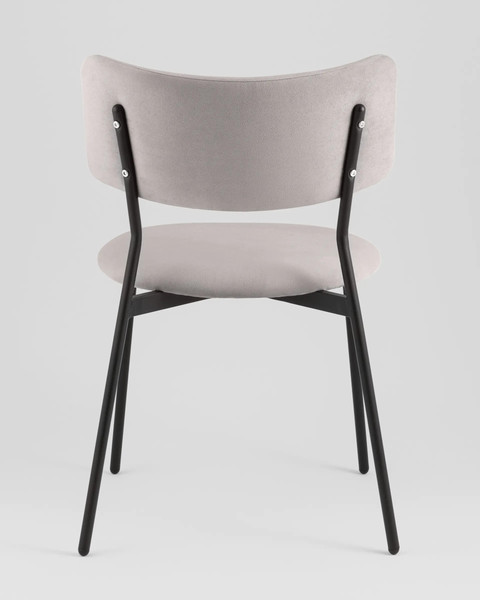 Изображение товара Стул Stool Group Амелия LV-111-St022-01 (велюр светло-серый)