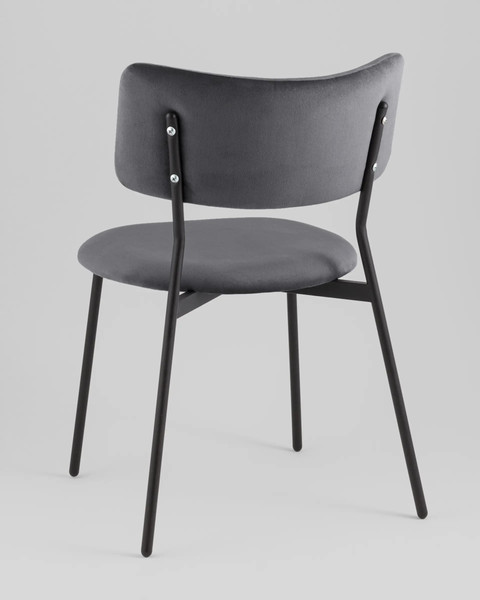 Изображение товара Стул Stool Group Амелия LV-111-St018-01 (велюр темно-серый)