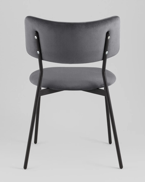 Изображение товара Стул Stool Group Амелия LV-111-St018-01 (велюр темно-серый)