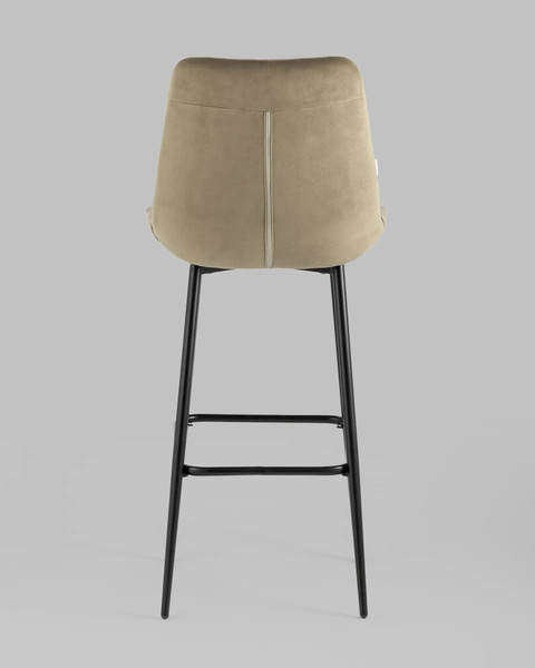 Изображение товара Стул барный Stool Group Флекс AV 405-N07-K14PM-08(B) (велюр капучино)
