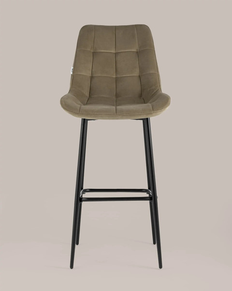 Изображение товара Стул барный Stool Group Флекс AV 405-N07-K14PM-08(B) (велюр капучино)