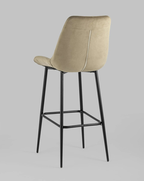 Изображение товара Стул барный Stool Group Флекс AV 405-N07-K14PM-08(B) (велюр капучино)