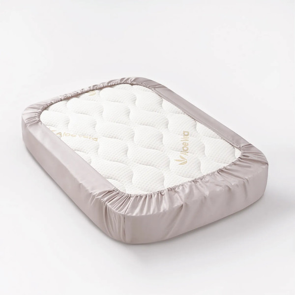 Изображение товара Простыня для малышей Perina На резинке / ПР-С.100.70.21 (жечужно-серый)