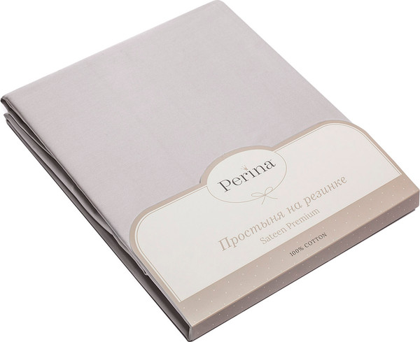 Изображение товара Простыня для малышей Perina На резинке / ПР-С.145.70.6 (серый)