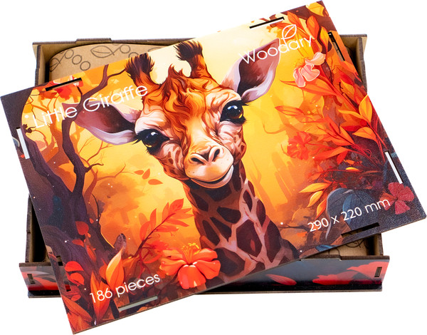 Изображение товара Пазл Woodary Little Giraffe / 3300