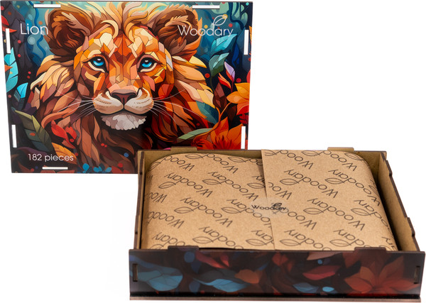 Изображение товара Пазл Woodary Lion / 3301