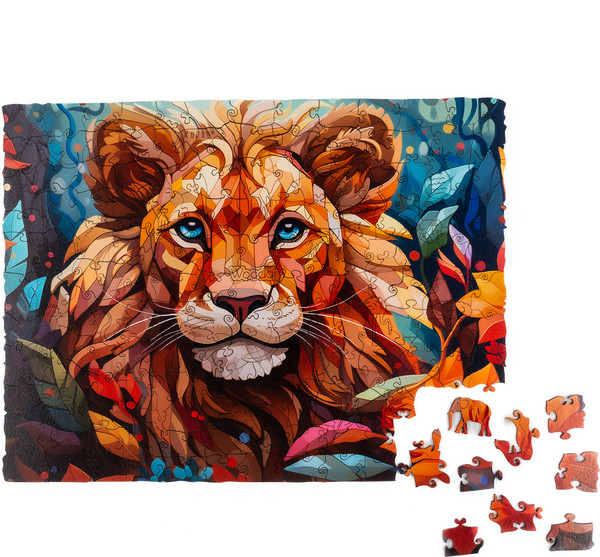 Изображение товара Пазл Woodary Lion / 3301