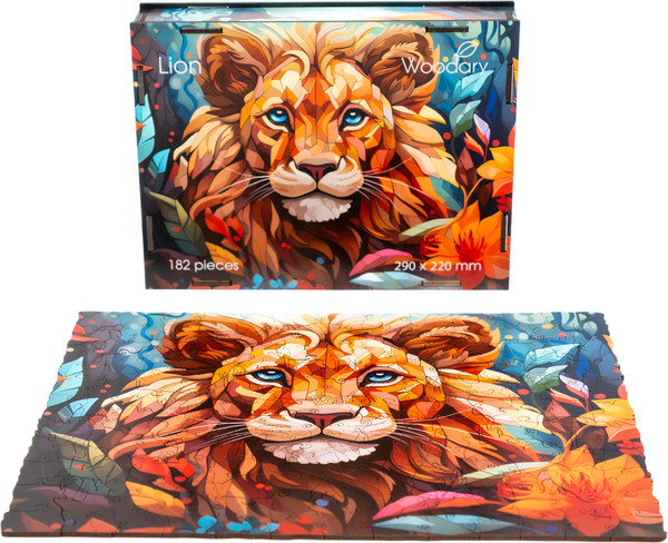 Изображение товара Пазл Woodary Lion / 3301