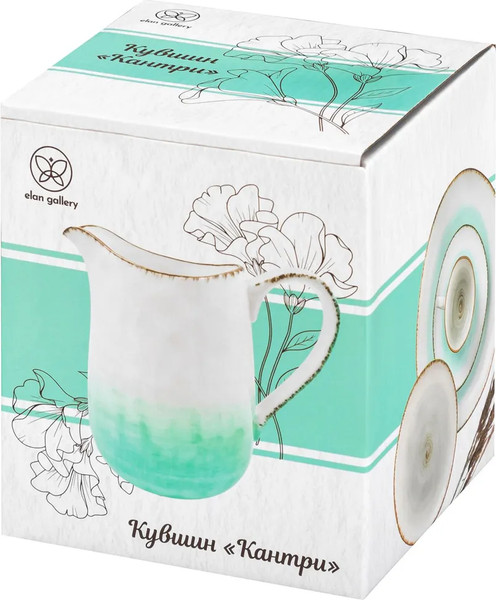 Изображение товара Кувшин Elan Gallery Кантри / 760269 (бирюзовый)