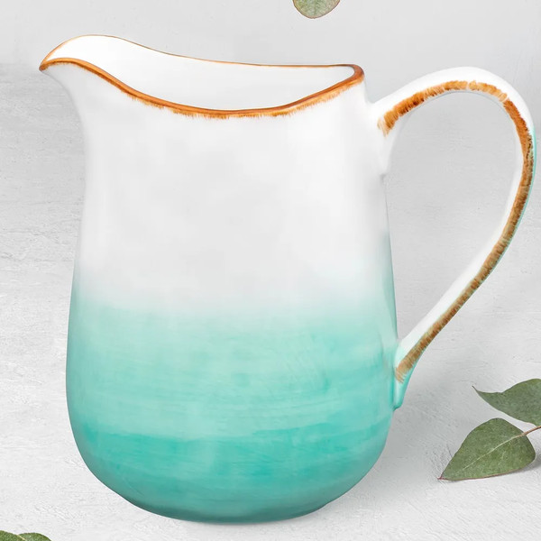 Изображение товара Кувшин Elan Gallery Кантри / 760269 (бирюзовый)