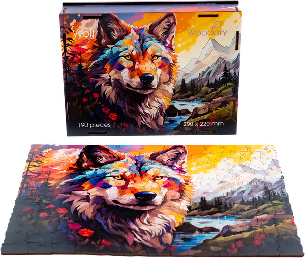 Изображение товара Пазл Woodary Wolf / 3303
