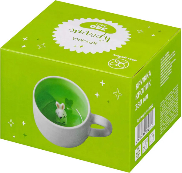 Изображение товара Кружка Elan Gallery Кролик / 440020