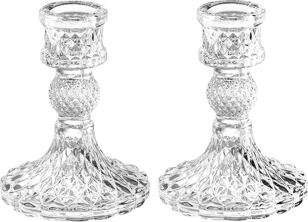 Изображение товара Набор подсвечников Elan Gallery 390237 (прозрачный)