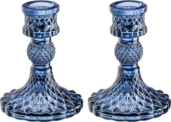 Изображение товара Набор подсвечников Elan Gallery 390241 (синий)