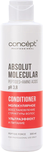 Изображение товара Кондиционер для волос Concept Молекулярное восстановление с пептидами (300мл)