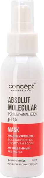 Изображение товара Маска для волос Concept Пептидная восстанавливающая (100мл)