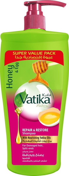 Изображение товара Шампунь для волос Dabur Vatika восстанавливающий (600мл)