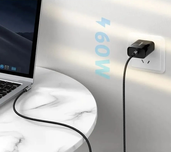 Изображение товара Кабель Ugreen US255 / 50123 (1м, серый/черный)