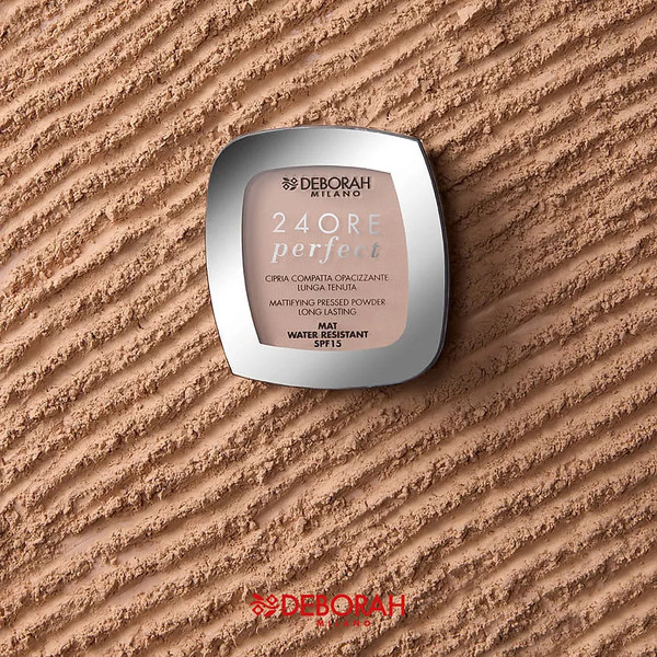 Изображение товара Пудра компактная Deborah Milano 24Ore Perfect Compact Powder тон 04 (9г)
