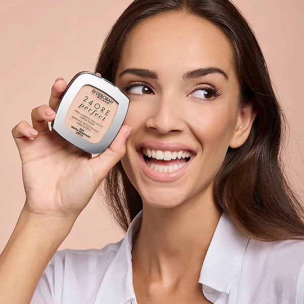 Изображение товара Пудра компактная Deborah Milano 24Ore Perfect Compact Powder тон 04 (9г)
