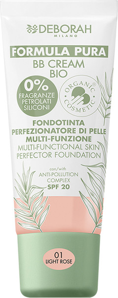 Изображение товара BB-крем Deborah Milano Formula Pura BB Cream Bio тон 01 (30мл)