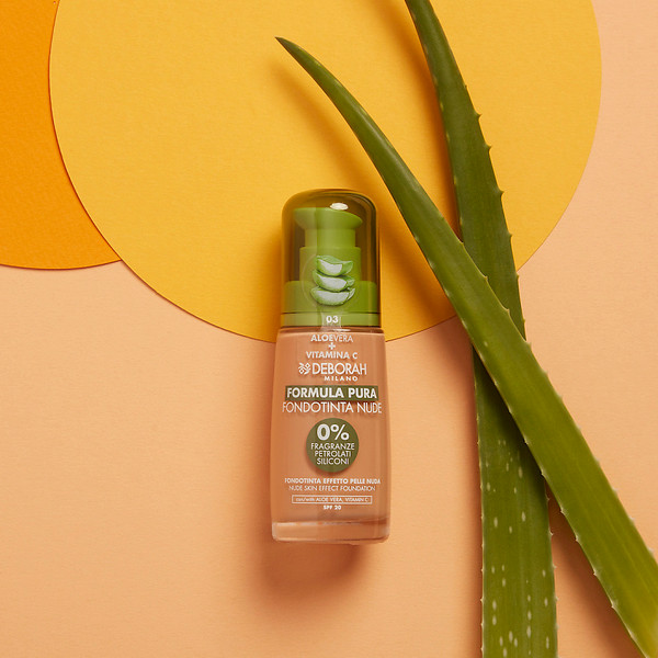 Изображение товара Тональный крем Deborah Milano Formula Pura Nude Foundation тон 01 (30мл)